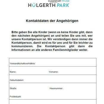 Klagenfurt Pflege Hülgerthpark